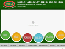 Tablet Screenshot of nobleschool.org.in